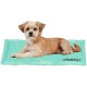 Relaxdays Dog Cooling Mat, 50 x 90 cm, Self-Cooling Dog Mat, Gel Wipe Clean Cooling Mat for Pets, Turquoise Relaxdays Dog Cooling Mat, 50 x 90 cm, Self-Cooling Dog Mat, Gel Wipe Clean Cooling Mat for Pets, Turquoise