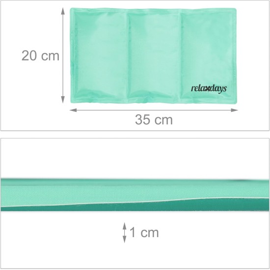 Relaxdays Dog Cooling Mat, 50 x 90 cm, Self-Cooling Dog Mat, Gel Wipe Clean Cooling Mat for Pets, Turquoise Relaxdays Dog Cooling Mat, 50 x 90 cm, Self-Cooling Dog Mat, Gel Wipe Clean Cooling Mat for Pets, Turquoise