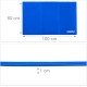 Relaxdays Dog Cooling Mat Self Cooling Wipe Clean Heavy Duty with Gel Pet Cooling Blanket Cold Blanket, blue, 60 x 100 cm Relaxdays Dog Cooling Mat Self Cooling Wipe Clean Heavy Duty with Gel Pet Cooling Blanket Cold Blanket, blue, 60 x 100 cm