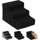 Relaxdays Dog Stairs, 3 Steps, Small & Large Dogs, Bed & Couch, Fabric Cover, Animal Stairs Inside, 30 x 35 x 45 cm, Choice of Colours Relaxdays Dog Stairs, 3 Steps, Small & Large Dogs, Bed & Couch, Fabric Cover, Animal Stairs Inside, 30 x 35 x 45 cm, Choice of Colours