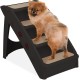 Relaxdays Dog Stairs 4 Steps, Small & Large Dogs, Bed & Couch, Car, Pet Stairs, H x W x D: 49 x 39 x 61 cm, Black Relaxdays Dog Stairs 4 Steps, Small & Large Dogs, Bed & Couch, Car, Pet Stairs, H x W x D: 49 x 39 x 61 cm, Black