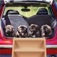Relaxdays Dog Stairs 4 Steps, Small & Large Dogs, Bed & Couch, Car, Pet Stairs, H x W x D: 49 x 39 x 61 cm, Black Relaxdays Dog Stairs 4 Steps, Small & Large Dogs, Bed & Couch, Car, Pet Stairs, H x W x D: 49 x 39 x 61 cm, Black