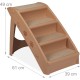Relaxdays Dog Stairs 4 Steps, Small & Large Dogs, Bed & Couch, Car, Pet Stairs, H x W x D: 49 x 39 x 61 cm, Black Relaxdays Dog Stairs 4 Steps, Small & Large Dogs, Bed & Couch, Car, Pet Stairs, H x W x D: 49 x 39 x 61 cm, Black