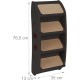 Relaxdays Dog Stairs 4 Steps, Small & Large Dogs, Bed & Couch, Car, Pet Stairs, H x W x D: 49 x 39 x 61 cm, Black Relaxdays Dog Stairs 4 Steps, Small & Large Dogs, Bed & Couch, Car, Pet Stairs, H x W x D: 49 x 39 x 61 cm, Black