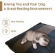 Replacement Striped Dog Bed Cover, 42-Inch, X-Large, Black/Brown Replacement Striped Dog Bed Cover, 42-Inch, X-Large, Black/Brown