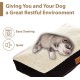 Replacement Waterproof Dog Bed, 117 x 75 cm, 2 x Large, Brown Replacement Waterproof Dog Bed, 117 x 75 cm, 2 x Large, Brown
