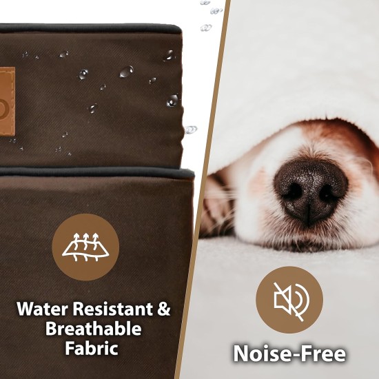 Replacement Waterproof Dog Bed, 117 x 75 cm, 2 x Large, Brown Replacement Waterproof Dog Bed, 117 x 75 cm, 2 x Large, Brown