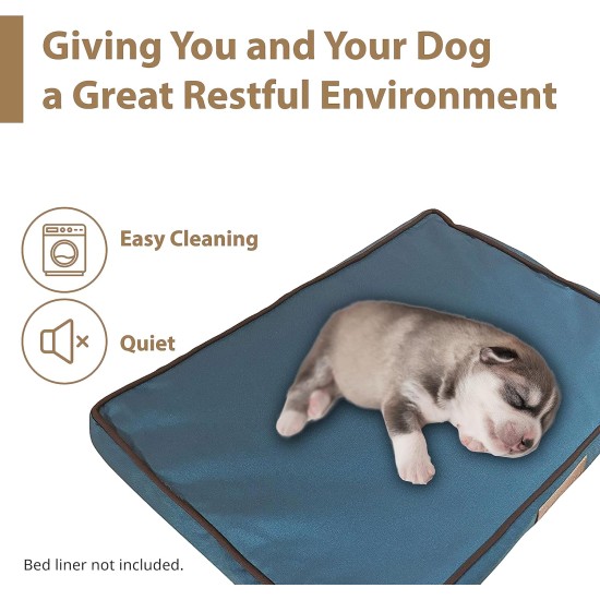 Replacement Waterproof Dog Bed, 117 x 75 cm, 2 x Large, Brown Replacement Waterproof Dog Bed, 117 x 75 cm, 2 x Large, Brown