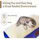 Replacement Waterproof Dog Bed Cover, 71 x 48 cm, Medium, Green Replacement Waterproof Dog Bed Cover, 71 x 48 cm, Medium, Green