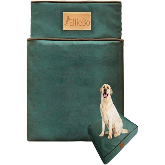 Replacement Waterproof Dog Bed Cover, Medium, 71 x 48 cm, Green Replacement Waterproof Dog Bed Cover, Medium, 71 x 48 cm, Green