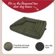 Rosewood Water Resistant Crate Mattress, 30-inch, Medium, Green Rosewood Water Resistant Crate Mattress, 30-inch, Medium, Green