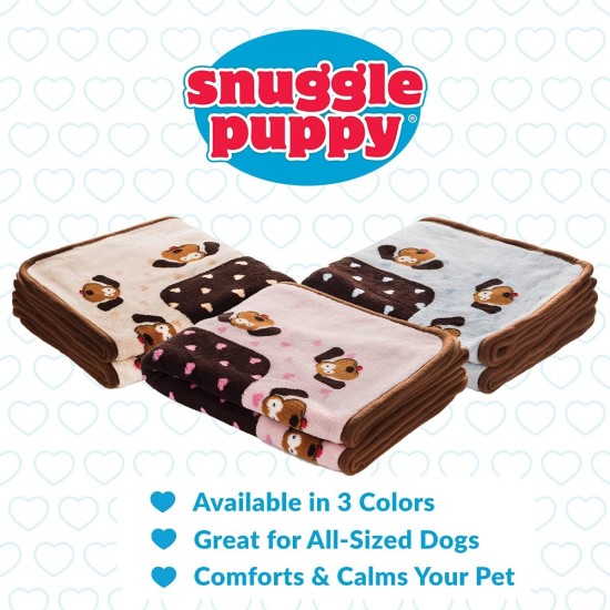 Smart Pet Love - Snuggle Blanket for Pets, Brown Pattern Smart Pet Love - Snuggle Blanket for Pets, Brown Pattern