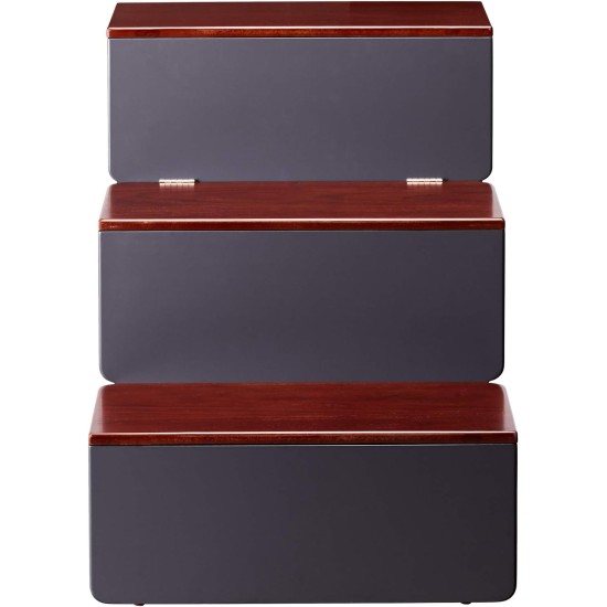 Staart - Esker Wooden Pet Steps - Mocha Walnut - Large Staart - Esker Wooden Pet Steps - Mocha Walnut - Large