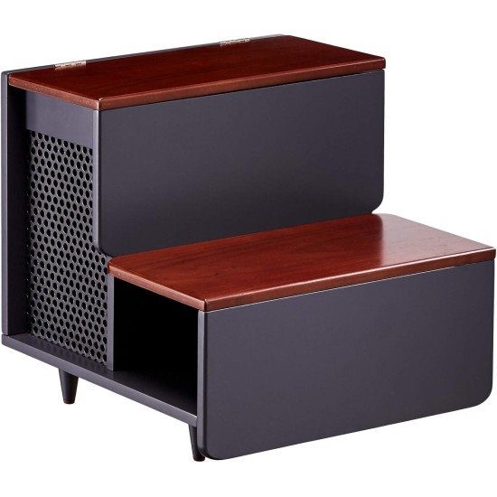 Staart - Esker Wooden Pet Steps - Mocha Walnut - Small Staart - Esker Wooden Pet Steps - Mocha Walnut - Small