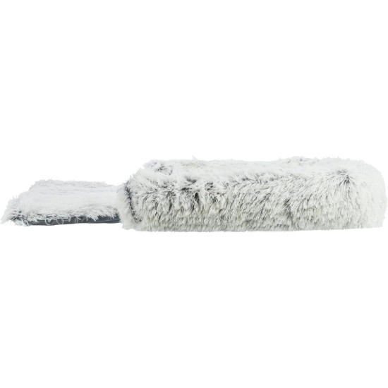 TRIXIE Harvey 38045 Waterproof and Particularly Cuddly Dog Blanket for the Couch Upholstered Protective Blanket Square 70 x 90 cm White/Black with Removable, Machine-Washable Cover TRIXIE Harvey 38045 Waterproof and Particularly Cuddly Dog Blanket for the Couch Upholstered Protective Blanket Square 70 x 90 cm White/Black with Removable, Machine-Washable Cover