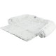 TRIXIE Harvey 38046 Waterproof and Particularly Cuddly Dog Blanket for the Couch Upholstered Protective Blanket Square, 90 x 90 cm, White/Black with Removable, Machine-Washable Cover TRIXIE Harvey 38046 Waterproof and Particularly Cuddly Dog Blanket for the Couch Upholstered Protective Blanket Square, 90 x 90 cm, White/Black with Removable, Machine-Washable Cover