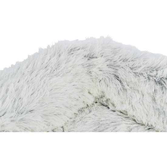 TRIXIE Harvey 38046 Waterproof and Particularly Cuddly Dog Blanket for the Couch Upholstered Protective Blanket Square, 90 x 90 cm, White/Black with Removable, Machine-Washable Cover TRIXIE Harvey 38046 Waterproof and Particularly Cuddly Dog Blanket for the Couch Upholstered Protective Blanket Square, 90 x 90 cm, White/Black with Removable, Machine-Washable Cover