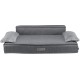 TRIXIE Liano 37985 Non-Slip Dog Sofa, Square, 100 x 60 cm, Grey with Removable, Washable Cover TRIXIE Liano 37985 Non-Slip Dog Sofa, Square, 100 x 60 cm, Grey with Removable, Washable Cover
