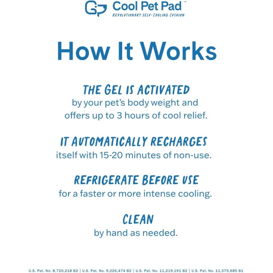 TheGreenPetShop Dog Cooling Mat, Gel Self-Cooling Mat for Dogs, The Must-Have Cool Pet Pad for Hot Summer Weather, Patented Pressure-Activated Pet Cooling Pad, No Water or Electricity Required TheGreenPetShop Dog Cooling Mat, Gel Self-Cooling Mat for Dogs, The Must-Have Cool Pet Pad for Hot Summer Weather, Patented Pressure-Activated Pet Cooling Pad, No Water or Electricity Required