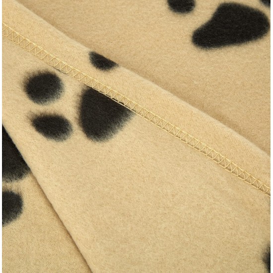 Trixie Barney Fleece Blanket, 150 100 cm, Black/ Beige Trixie Barney Fleece Blanket, 150 100 cm, Black/ Beige