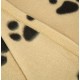 Trixie Barney Fleece Blanket, 150 100 cm, Black/ Beige Trixie Barney Fleece Blanket, 150 100 cm, Black/ Beige