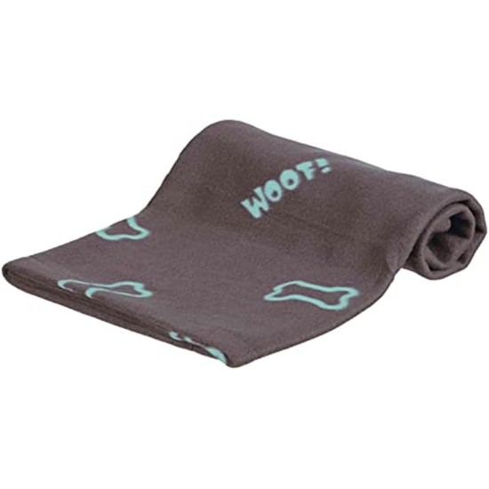 Trixie Beany Fleece Blanket, 100 x 70 cm, Taupe Trixie Beany Fleece Blanket, 100 x 70 cm, Taupe