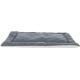 Trixie Farello Plush Wooven Fabric Sleeping Mat, 60 × 50 cm, White/Grey and Grey Trixie Farello Plush Wooven Fabric Sleeping Mat, 60 × 50 cm, White/Grey and Grey