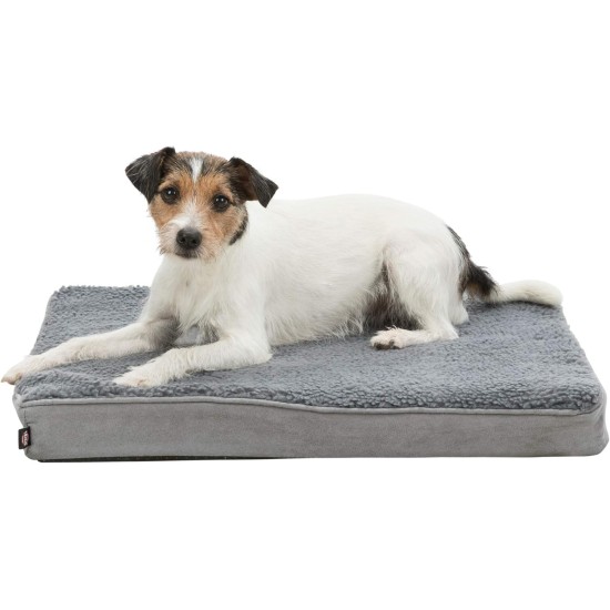 Trixie Kaline Dog Cushion, 44 x 31 cm, Grey/Cream Trixie Kaline Dog Cushion, 44 x 31 cm, Grey/Cream