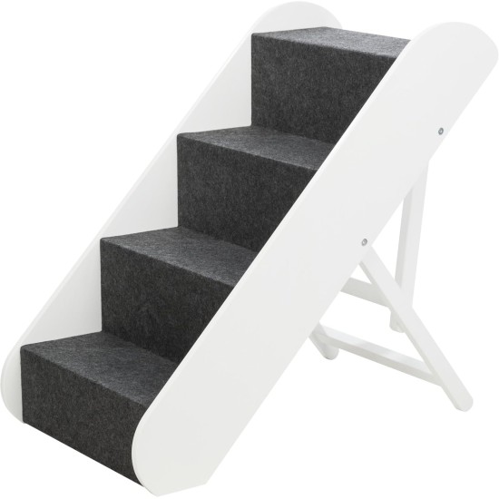 Trixie Pet Stairs Folding 4 Steps Lightweight Aluminum Portable Stairs Pet Stairs Trixie Pet Stairs Folding 4 Steps Lightweight Aluminum Portable Stairs Pet Stairs