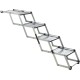 Trixie Pet Stairs Folding 4 Steps Lightweight Aluminum Portable Stairs Pet Stairs