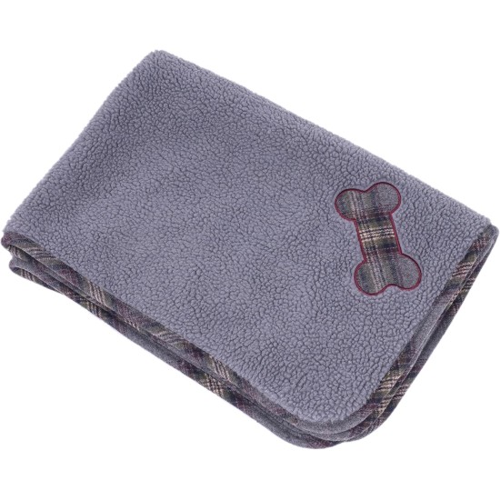 Tweed Comforter Blanket for Dogs, Grey Tweed Comforter Blanket for Dogs, Grey