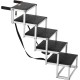 VEVOR Pet Ramp for Vehicles, 4 Step Wide Folding Stairs for Dogs, Aluminium Car Ramp with Non-Slip Coating, Easy to Carry Steps for SUVs, Trucks, Supports up to 250 lbs VEVOR Pet Ramp for Vehicles, 4 Step Wide Folding Stairs for Dogs, Aluminium Car Ramp with Non-Slip Coating, Easy to Carry Steps for SUVs, Trucks, Supports up to 250 lbs
