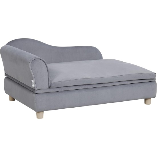 VEVOR Pet Sofa, Dog Couch for Large Dogs and Cats, Soft Velvety Dog Sofa Bed, 50 kg Heavy Duty Cat Sofa, Dog Bed, Pet Bed, Dark Brown VEVOR Pet Sofa, Dog Couch for Large Dogs and Cats, Soft Velvety Dog Sofa Bed, 50 kg Heavy Duty Cat Sofa, Dog Bed, Pet Bed, Dark Brown