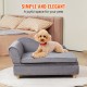 VEVOR Pet Sofa, Dog Couch for Large Dogs and Cats, Soft Velvety Dog Sofa Bed, 50 kg Heavy Duty Cat Sofa, Dog Bed, Pet Bed, Dark Brown VEVOR Pet Sofa, Dog Couch for Large Dogs and Cats, Soft Velvety Dog Sofa Bed, 50 kg Heavy Duty Cat Sofa, Dog Bed, Pet Bed, Dark Brown