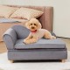 VEVOR Pet Sofa, Dog Couch for Large Dogs and Cats, Soft Velvety Dog Sofa Bed, 50 kg Heavy Duty Cat Sofa, Dog Bed, Pet Bed, Dark Brown VEVOR Pet Sofa, Dog Couch for Large Dogs and Cats, Soft Velvety Dog Sofa Bed, 50 kg Heavy Duty Cat Sofa, Dog Bed, Pet Bed, Dark Brown