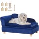 VEVOR Pet Sofa, Dog Couch for Large Dogs and Cats, Soft Velvety Dog Sofa Bed, 50 kg Heavy Duty Cat Sofa, Dog Bed, Pet Bed, Dark Brown VEVOR Pet Sofa, Dog Couch for Large Dogs and Cats, Soft Velvety Dog Sofa Bed, 50 kg Heavy Duty Cat Sofa, Dog Bed, Pet Bed, Dark Brown