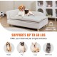 VEVOR Pet Sofa, Dog Couch for Large Dogs and Cats, Soft Velvety Dog Sofa Bed, 50 kg Heavy Duty Cat Sofa, Dog Bed, Pet Bed, Dark Brown VEVOR Pet Sofa, Dog Couch for Large Dogs and Cats, Soft Velvety Dog Sofa Bed, 50 kg Heavy Duty Cat Sofa, Dog Bed, Pet Bed, Dark Brown
