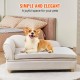 VEVOR Pet Sofa, Dog Couch for Large Dogs and Cats, Soft Velvety Dog Sofa Bed, 50 kg Heavy Duty Cat Sofa, Dog Bed, Pet Bed, Dark Brown VEVOR Pet Sofa, Dog Couch for Large Dogs and Cats, Soft Velvety Dog Sofa Bed, 50 kg Heavy Duty Cat Sofa, Dog Bed, Pet Bed, Dark Brown