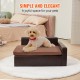 VEVOR Pet Sofa, Dog Couch for Medium Dogs and Cats, Soft Leather Dog Sofa Bed, 50 kg Heavy Duty Cat Sofa 710 x 505 x 335 mm VEVOR Pet Sofa, Dog Couch for Medium Dogs and Cats, Soft Leather Dog Sofa Bed, 50 kg Heavy Duty Cat Sofa 710 x 505 x 335 mm