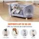 VEVOR Pet Sofa, Dog Couch for Medium Dogs and Cats, Soft Velvety Dog Sofa Bed, 37 kg Heavy Duty Cat Sofa, Dog Bed, Pet Bed, Dark Blue VEVOR Pet Sofa, Dog Couch for Medium Dogs and Cats, Soft Velvety Dog Sofa Bed, 37 kg Heavy Duty Cat Sofa, Dog Bed, Pet Bed, Dark Blue