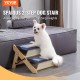 VEVOR Wooden Pet Stairs/Pet Steps, 2 in 1 Foldable Wooden Dog Stairs for Beds, Sofas and Cars, Dog Stairs and Ramp with 3 Steps for Small, Medium and Large Pets, Up to 150 lbs VEVOR Wooden Pet Stairs/Pet Steps, 2 in 1 Foldable Wooden Dog Stairs for Beds, Sofas and Cars, Dog Stairs and Ramp with 3 Steps for Small, Medium and Large Pets, Up to 150 lbs