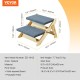 VEVOR Wooden Pet Stairs/Pet Steps, 2 in 1 Foldable Wooden Dog Stairs for Beds, Sofas and Cars, Dog Stairs and Ramp with 3 Steps for Small, Medium and Large Pets, Up to 150 lbs VEVOR Wooden Pet Stairs/Pet Steps, 2 in 1 Foldable Wooden Dog Stairs for Beds, Sofas and Cars, Dog Stairs and Ramp with 3 Steps for Small, Medium and Large Pets, Up to 150 lbs
