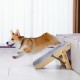 VEVOR Wooden Pet Stairs/Pet Steps, 2 in 1 Foldable Wooden Dog Stairs for Beds, Sofas and Cars, Dog Stairs and Ramp with 3 Steps for Small, Medium and Large Pets, Up to 150 lbs VEVOR Wooden Pet Stairs/Pet Steps, 2 in 1 Foldable Wooden Dog Stairs for Beds, Sofas and Cars, Dog Stairs and Ramp with 3 Steps for Small, Medium and Large Pets, Up to 150 lbs