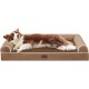 WESTERN HOME Dog Bed for Large and Medium-Sized Dogs, Orthopaedic, Washable Dog Bed with Border, Grey, L 106 x W 76 x H 19 cm WESTERN HOME Dog Bed for Large and Medium-Sized Dogs, Orthopaedic, Washable Dog Bed with Border, Grey, L 106 x W 76 x H 19 cm