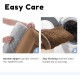 WESTERN HOME Dog Bed for Large and Medium-Sized Dogs, Orthopaedic, Washable Dog Bed with Border, Grey, L 106 x W 76 x H 19 cm WESTERN HOME Dog Bed for Large and Medium-Sized Dogs, Orthopaedic, Washable Dog Bed with Border, Grey, L 106 x W 76 x H 19 cm