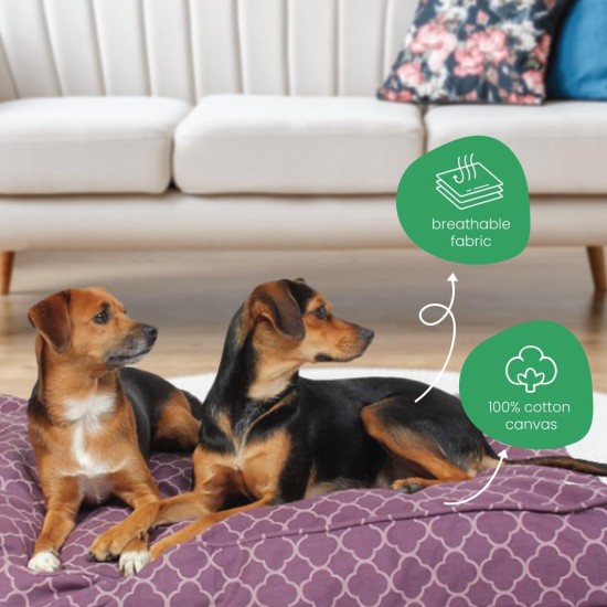 dd59r Round Medium Large Washable Dog Bed Cover with Removable Cover Papillon Print 36"x5" Round dd59r Round Medium Large Washable Dog Bed Cover with Removable Cover Papillon Print 36"x5" Round