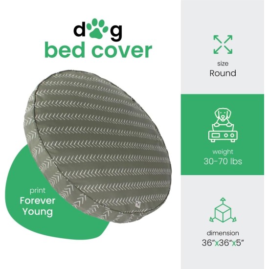 dd59r Round Medium Large Washable Dog Bed Cover with Removable Cover Papillon Print 36"x5" Round dd59r Round Medium Large Washable Dog Bed Cover with Removable Cover Papillon Print 36"x5" Round