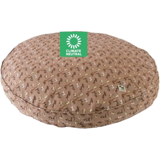 dd59r Round Medium Large Washable Dog Bed Cover with Removable Cover Papillon Print 36"x5" Round dd59r Round Medium Large Washable Dog Bed Cover with Removable Cover Papillon Print 36"x5" Round