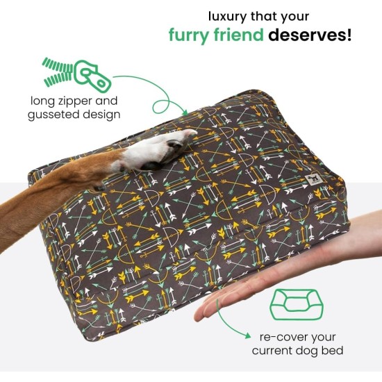 dd59r Round Medium Large Washable Dog Bed Cover with Removable Cover Papillon Print 36"x5" Round dd59r Round Medium Large Washable Dog Bed Cover with Removable Cover Papillon Print 36"x5" Round