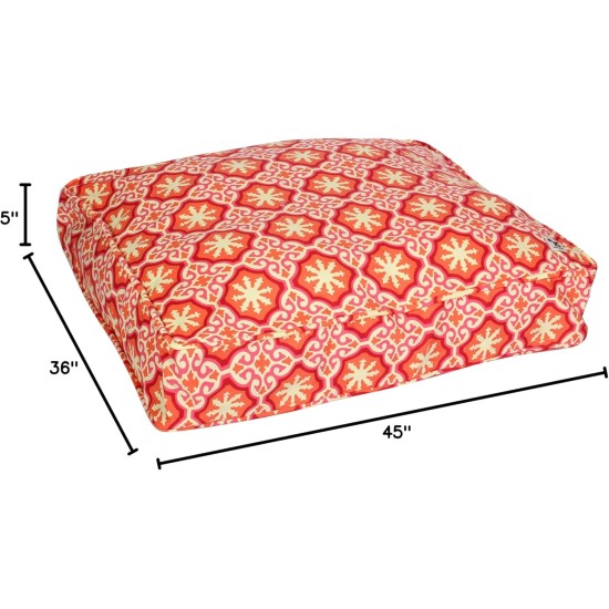 dd59r Round Medium Large Washable Dog Bed Cover with Removable Cover Papillon Print 36"x5" Round dd59r Round Medium Large Washable Dog Bed Cover with Removable Cover Papillon Print 36"x5" Round